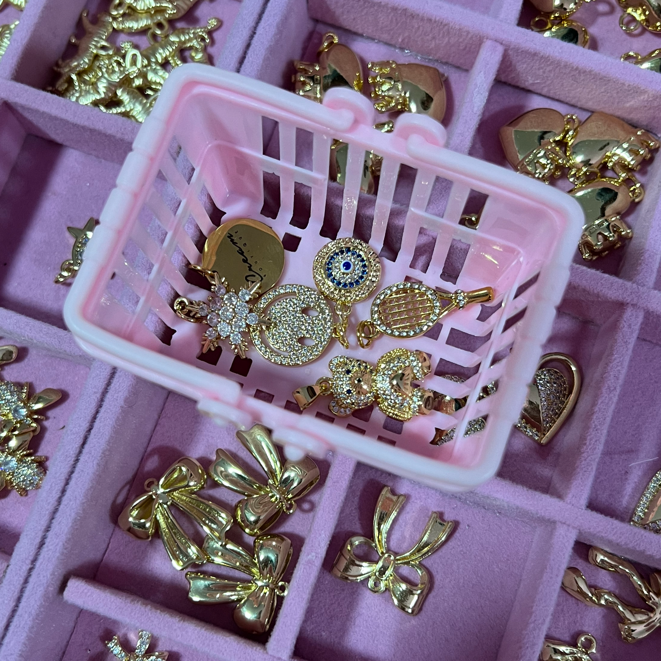 Mini Pink Handmade Heaven Baskets